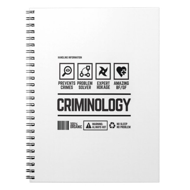 Cuaderno criminología (Frente)