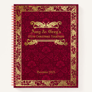 Cuaderno Crimson Damask