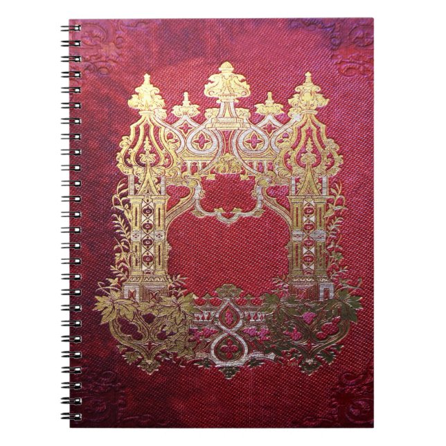 Cuaderno Crimson de tinta plana (Frente)