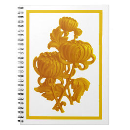 Cuaderno Crisantemo amarillo