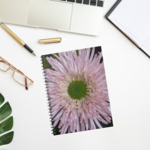 Cuaderno Crisantemo rosa Floral de flor