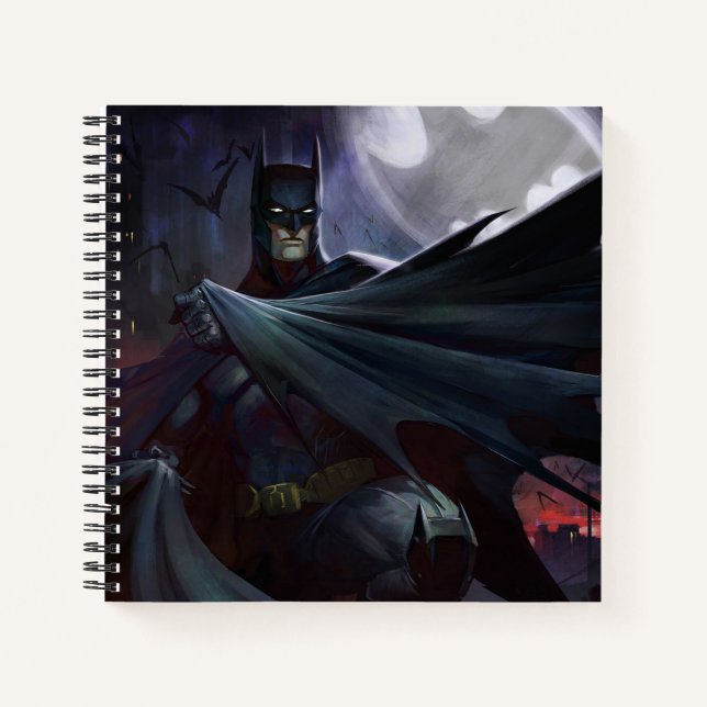 Cuaderno Crisis infinita Ilustracion Batman (Anverso)