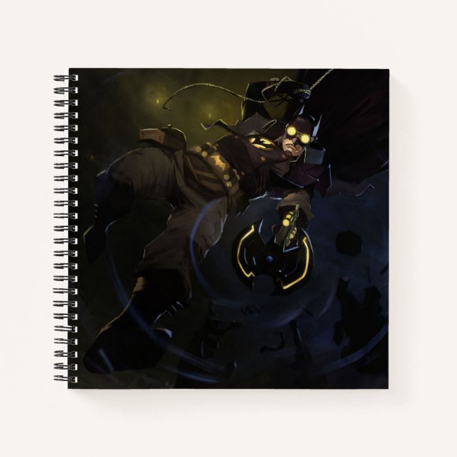 Cuaderno Crisis infinita Ilustracion de Gaslight Batman (Anverso)