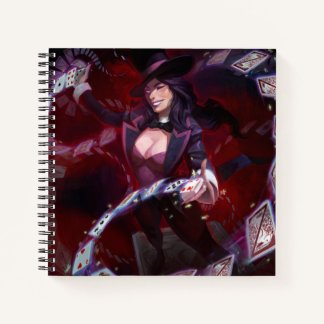 Cuaderno Crisis infinita Ilustracion de Zatanna
