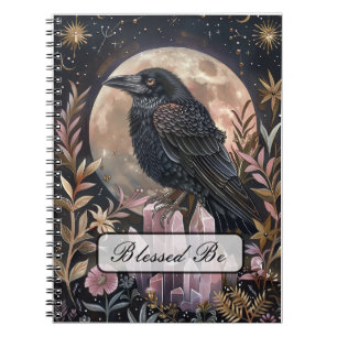 Cuaderno Cristal de Cuervo Místico