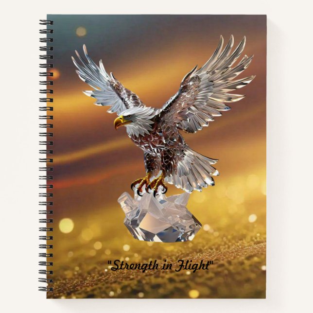 Cuaderno "Cristal de la fuerza del águila" (Anverso)