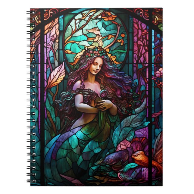 Cuaderno Cristal de sirena, bajo el mar, Iglesia (Frente)