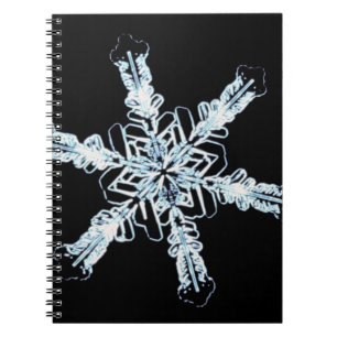 Cuaderno Cristal estelar de la nieve