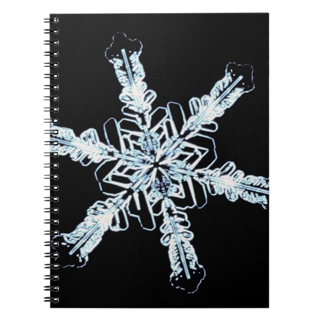 Cuaderno Cristal estelar de la nieve (Frente)