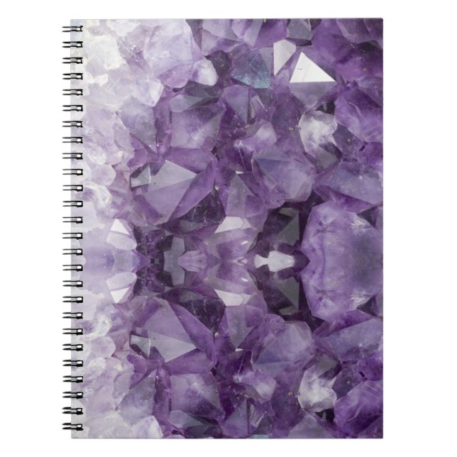 Cuaderno Cristales Ametist para portátiles espirales (Frente)