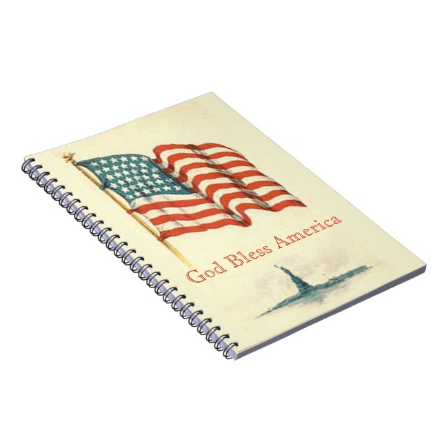Cuaderno Cristiano Dios Bendiga a América (Lado Derecho)