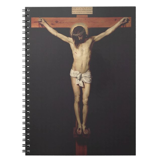 Cuaderno Cristo crucificado por Diego Velázquez (Frente)