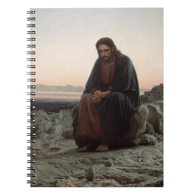 Cuaderno Cristo en el salvaje (por Ivan Kramskoi) (Frente)