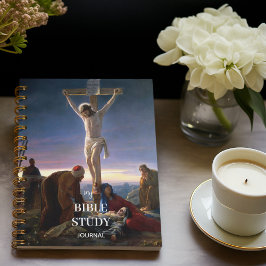Cuaderno Cristo en la cruz por Carl Bloch, Bella Artes