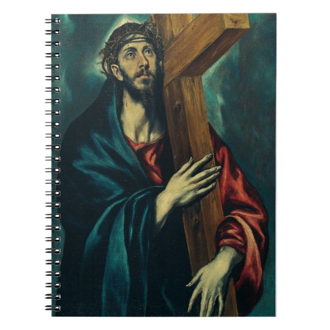 Cuaderno Cristo llevando la cruz por El Greco (Frente)