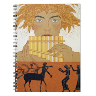 Cuaderno Critique al gaitero, ilustracion de "Les Mythes"