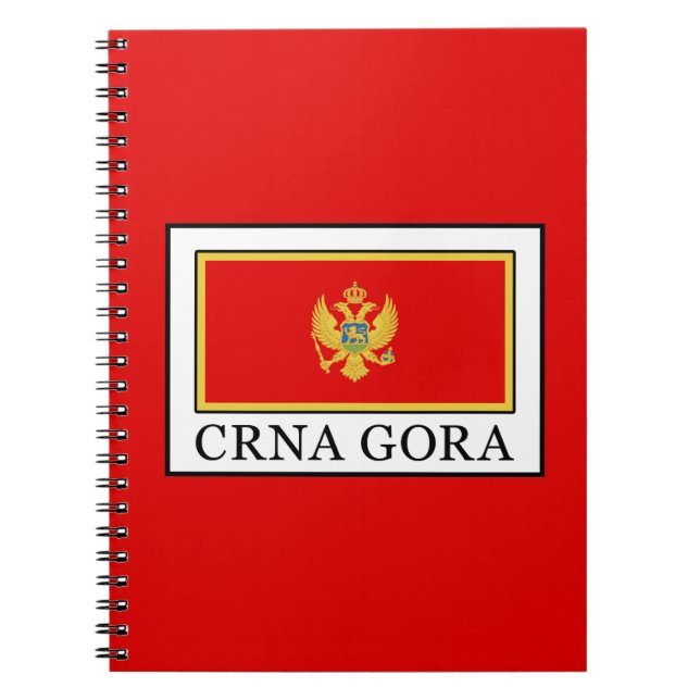 Cuaderno Crna Gora (Frente)