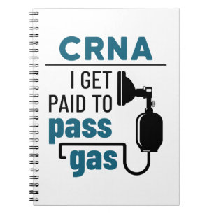 Cuaderno CRNA I recibe pago por pasar gas