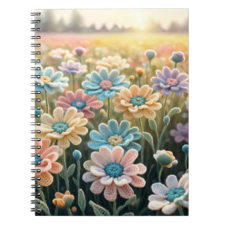 Cuaderno Crochet flowers