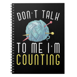 Cuaderno Crochet Hobby Crafting Yarn Lover