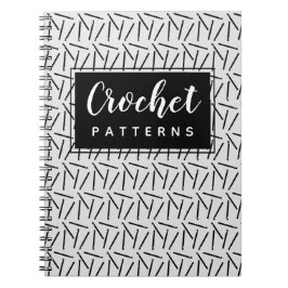Cuaderno Crochet Hooks Yarn & Crafts Patrón organizativo No