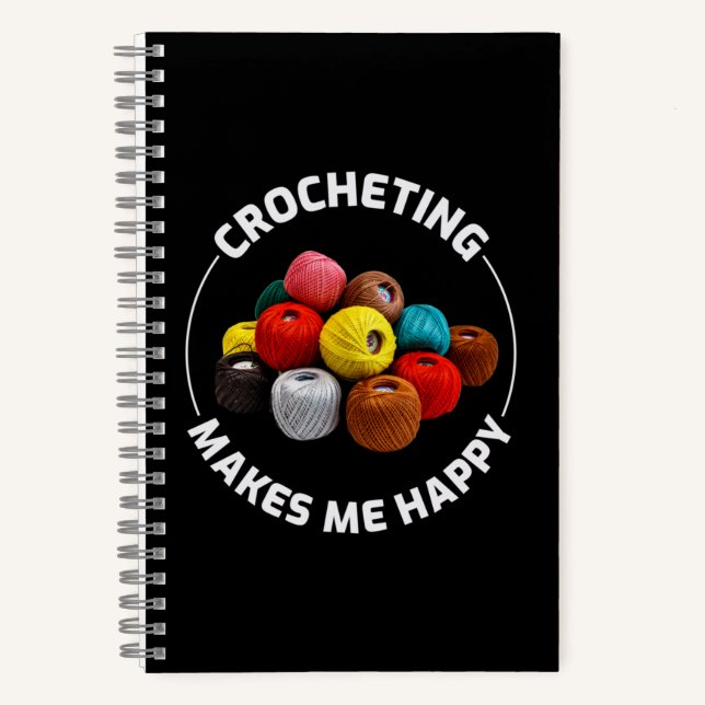 Cuaderno Crocheting Crochet Knitus Crocheter (Anverso)