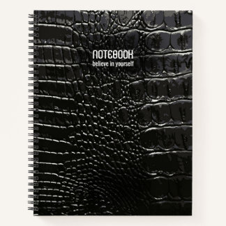CUADERNO CROCODILE LEATHER
