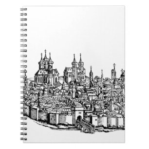 Cuaderno Crónica Premium Medieval de Erfurt de Turingia Art