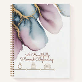 Cuaderno Cronología de Acuarela | Diseño de Boda Artística