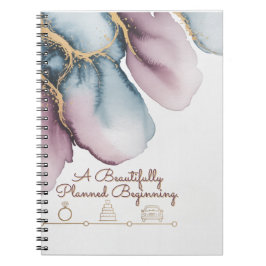 Cuaderno Cronología de Acuarela | Diseño de Boda Artística