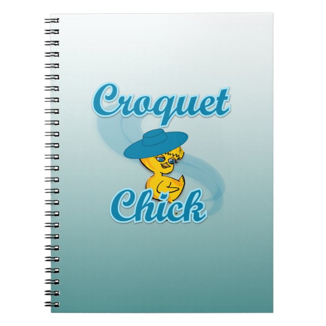 Cuaderno Croquet Chick #3 (Frente)