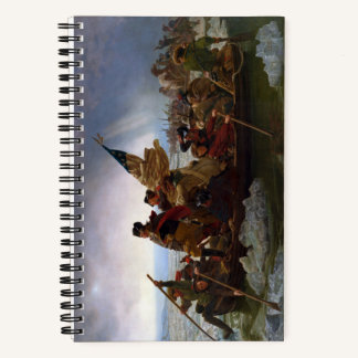 Cuaderno Crossing Delaware 1776: General George Washington