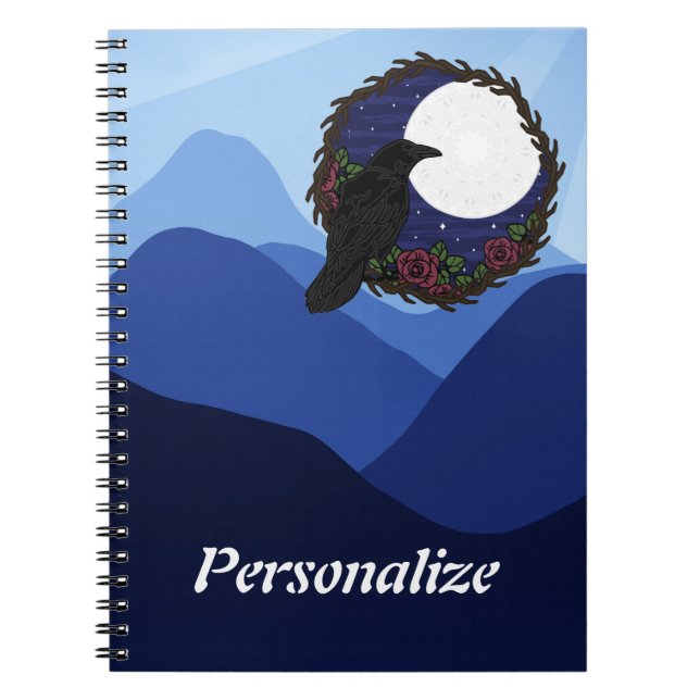 Cuaderno Crow Moon (Frente)