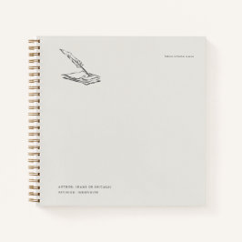 Cuaderno Crow-quilled page- Regency Correspondence