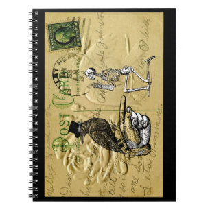 Cuaderno Crow y skeleton