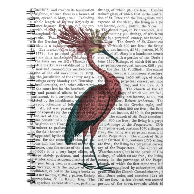 Cuaderno Crown Marsala Heron (Frente)