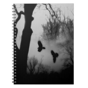 Cuaderno Crows Profundos En El Bosque
