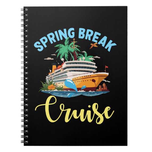 Cuaderno Crucero de vacaciones de primavera (Frente)
