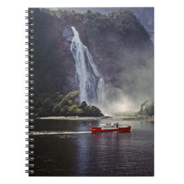 Cuaderno Crucero en el sonido de Milford - Nueva Zelanda