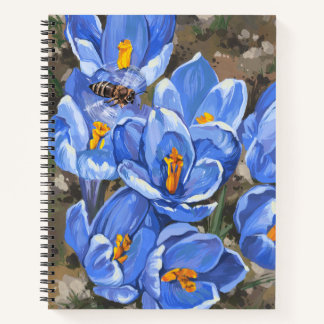 Cuaderno Cruces azules y una abeja