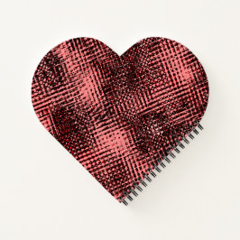 Cuaderno Cruces y manchas de melocotón o salmón