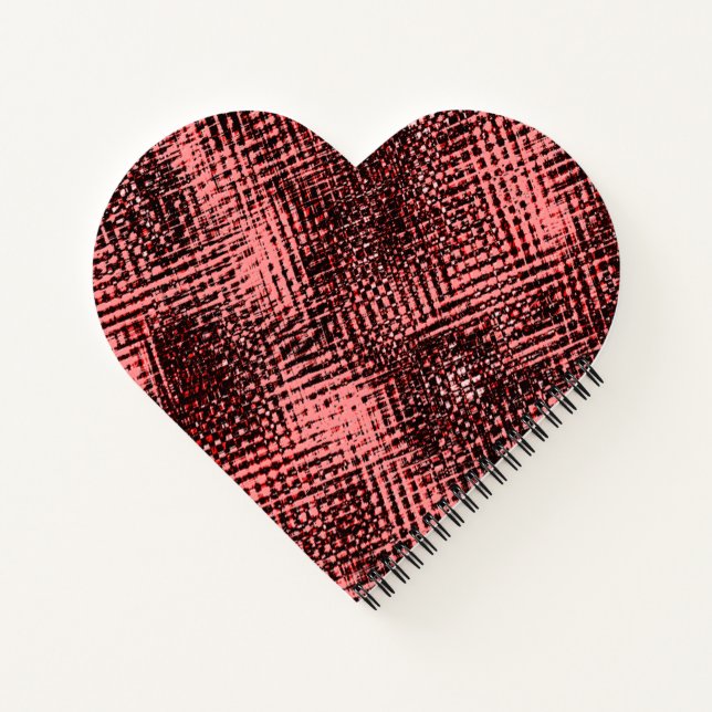 Cuaderno Cruces y manchas de melocotón o salmón (Reverso)