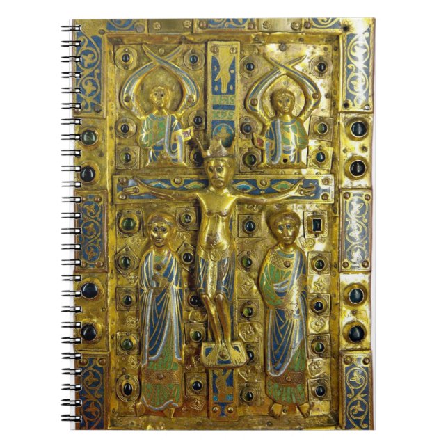 Cuaderno Crucifixión de Cristo, Limoges, siglo XIII (Frente)