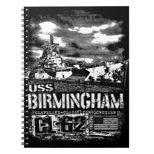 Cuaderno Cruiser ligero Birmingham (Frente)