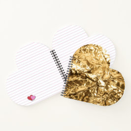 Cuaderno Crushed Golden Folds