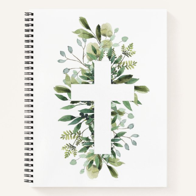 Cuaderno Cruz Blanca / Tetelestai (Anverso)