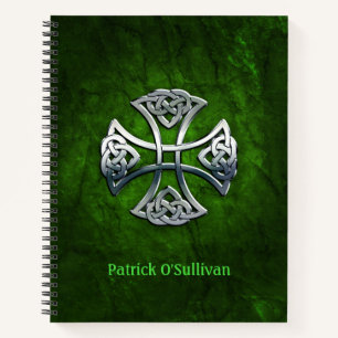 Cuaderno Cruz Celta Personalizada