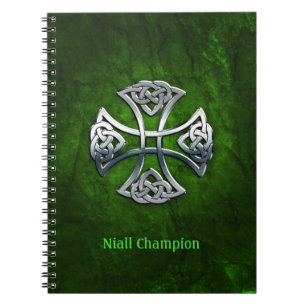 Cuaderno Cruz Celta Personalizada