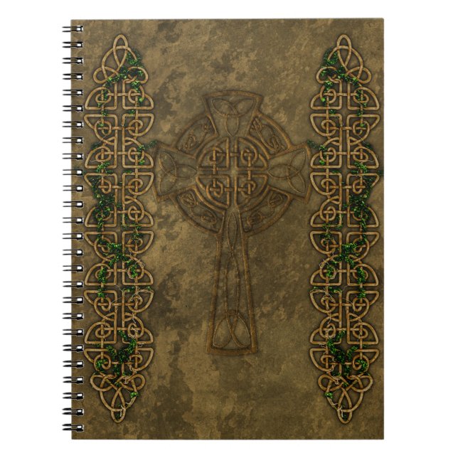 Cuaderno Cruz céltica y nudos célticos (Frente)