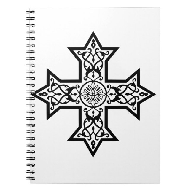 Cuaderno Cruz copta (Frente)